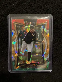 Panini 2025 Select Paul Skenes Concourse Prizm #28 Pittsburgh Pirates - Image 1