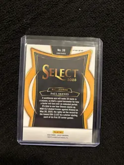 Panini 2025 Select Paul Skenes Concourse Prizm #28 Pittsburgh Pirates - Image 2