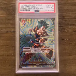 2025 DBS Fusion World God Kamehameha Limited Pack 01 Tournament and Championship - Image 1