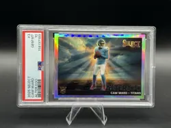 2025 Panini Select - Alter Ego Cam Ward #3 SSP (RC) GEM MINT PSA 10 Titans - Image 1