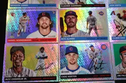2025 Topps Chrome Platinum Topps Logo-Fractor Lot of 13 Cards - Image 3