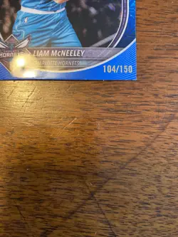 2025-26 Bowman Chrome Blue Mojo Refractor - Liam McNeely RC #BCV-29 /150 - Image 2