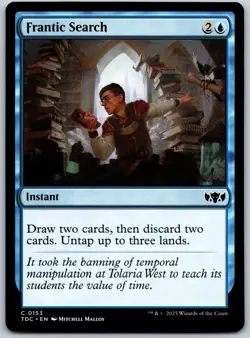 Frantic Search C Commander: Tarkir: Dragonstorm 153 NM - Image 1