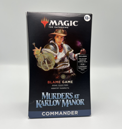 Magic: The Gathering Murders at Karlov Manor Commander Blame Game Sealed Deck - Image 2