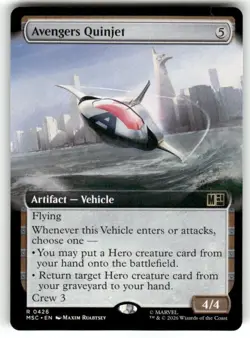 Avengers Quinjet - Hammer of Nazahn (Extended Art) 426 Commander: Marvel Super - Image 1