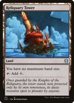MTG - Reliquary Tower - Commander 2021 - X1 - (NM) - #P8764 - Image 1