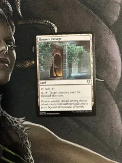 Rogue’s Passage Uncommon Land Commander Masters MTG 426 - Image 1
