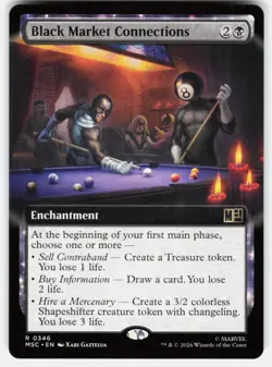 Black Market Connections (Extended Art) R Commander: Marvel Super Heroes 346 NM - Image 1