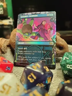 MTG Kitsune's Technique - Foil art - Teenage Mutant Ninja Turtles #0229 - Image 2