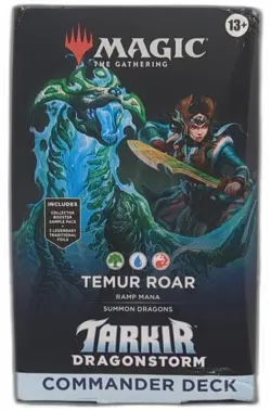 Magic: The Gathering Tarkir: Dragonstorm Commander Deck - Temur Roar - Image 1