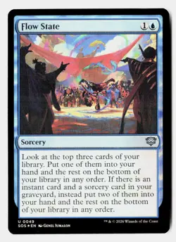 Flow State 49 Uncommon Secrets of Strixhaven Magic: The Gathering Foil - Image 1
