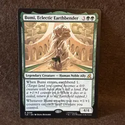 Bumi, Eclectic Earthbender TLE #0248 MTG: Avatar Las Airbender. NM. - Image 1