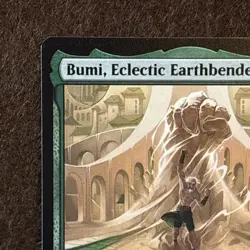 Bumi, Eclectic Earthbender TLE #0248 MTG: Avatar Las Airbender. NM. - Image 2