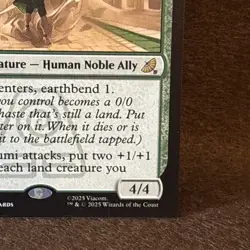 Bumi, Eclectic Earthbender TLE #0248 MTG: Avatar Las Airbender. NM. - Image 4
