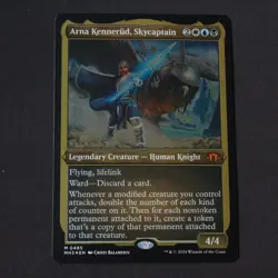 Arna Kennerud, Skycaptain Foil Etched 485 MTG Modern Horizons 3 (MH3) Mythic NM - Image 1