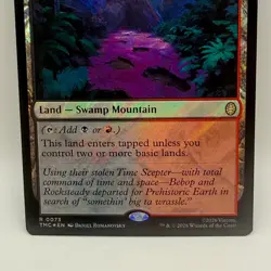 Magic The Gathering Smoldering Marsh Surge Foil 0073 TMNT TMC Rare MTG - Image 2