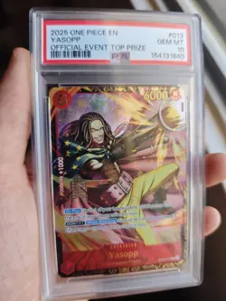 Yasopp OP09-013 R Championship 25-26 Prize Promo Card One Piece - Image 1