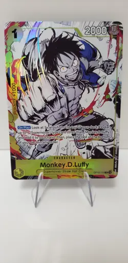 2025 One Piece OP10-111 Premium Card Collection VOL 1 Monkey D Luffy Promo - Image 1