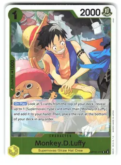 Monkey.D.Luffy (111) OP10-111 Rare Royal Blood One Piece Foil - Image 1