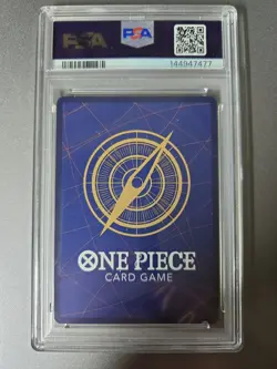 2025 One Piece A Fist of Divine Speed Kujyaku Super Rare #OP11-004 PSA 10 - Image 2