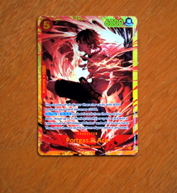 Portgas.D.Ace - One Piece the Final Battle - Special Secret Rare Foil Card NM - Image 1