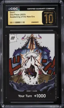 CGC 10 Pristine ENGLISH One Piece Don!! Awakening of the New Era - Image 1