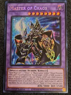 1x (M/NM) - Master of Chaos - MP23-EN018 - Secret Rare - 1st Edition YuGiOh - Image 1