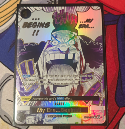 Bandai One Piece CCG OP09-096 My Era...Begins!! Rare Foil Alt Art Event ENG - Image 1