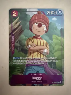 Buggy OP13-072 Premium Card Collection Best Selection Vol 6 One Piece English - Image 1