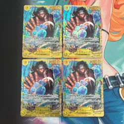 ONE PIECE Card Game Legacy of the Master OP12 Bartholomew Kuma Sec japanese 4set - Image 1
