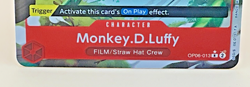 One Piece OP06-013 Monkey. D. Luffy (Alt Art) (R*) - Wings of the Captain (OP06) - Image 5