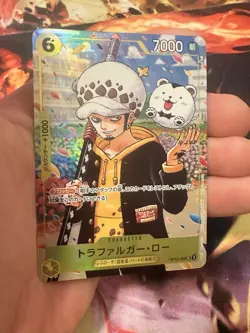 Trafalger D Water Law UC OP12-106 Promo One Piece Gakuen Comic Japanese - Image 2
