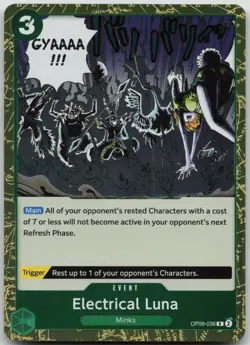 Electrical Luna OP08-036 Rare Two Legends One Piece Near Mint - Image 1