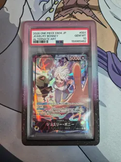 PSA 10 Jewelry Bonney Leader EB01-004 Egghead Crisis One Piece Card Japanese - Image 1