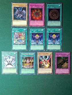 Yugioh Lot of 10 RARE Cards! SBC1-ENFO1, IOC-SE3, MRL-061, SDMM-EN030, SD3-EN024 - Image 1