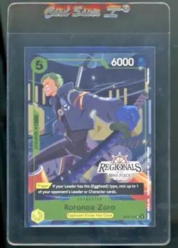 One Piece TCG - Roronoa Zoro Regional Pack OP07-113 2026 Vol.1 NM Mint - Image 1