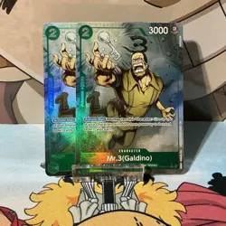 Mr.3 (Galdino) ST30-014 Foil Alt Art Bandai One Piece Card Game - Image 1