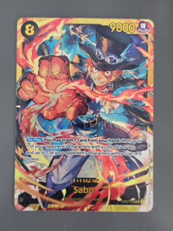 One Piece TCG Sabo OP07-118 Secret Rare (SEC) Alternate Art English - Image 1