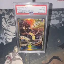 2023 ONE PIECE OP05-AWAKENING OF THE NEW ERA #118 KAIDO PSA 10 - Image 1