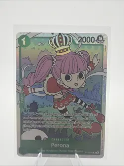 One Piece CCG Perona OP12-034 Super Rare Legacy of the Master - Image 1