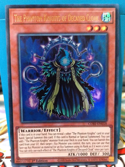 The Phantom Knights of Decayed Cloak Yu-Gi-Oh! Ultra Rare 1st Ed CORI-EN018 - Image 1