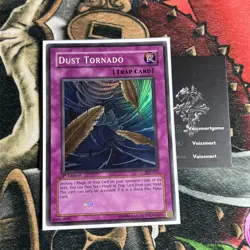 Yugioh Dust Tornado PSV-011 1st Edition Super Rare Pharaoh's Servant MP - Image 1