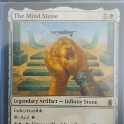 Wizards of the Coast The Mind Stone Borderless Mythic - Marvel Super Heroes - Image 1