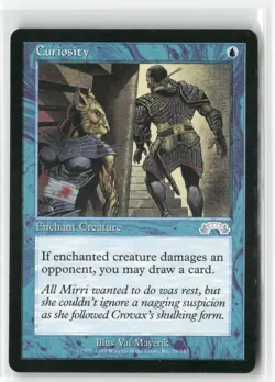 Curiosity 29 Uncommon Exodus Magic: The Gathering Lightly Played - Image 1