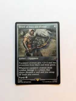 Sword of Feast and Famine Foil Etched ACR x MTG - Image 1