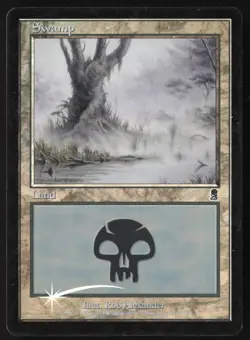 Swamp #341 Foil Odyssey LP - MTG - Magic The Gathering - Image 3