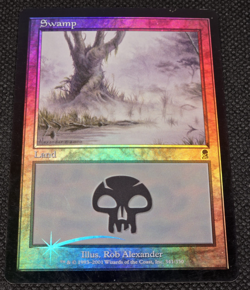 Marais Odyssey Land Swamp Foil LP MTG Magic -- L50 - Image 2