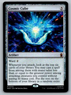 Cosmic Cube 245 Mythic Marvel Super Heroes Magic: The Gathering Near Mint - Image 1