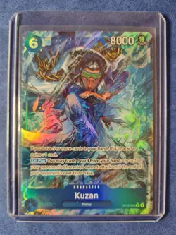 One Piece Kuzan · OP12-043 · Alternate Art · Legacy of the Master · EN • NM - Image 1