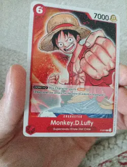 Monkey D luffy P-001 Promotion Pack 2022 Pre Errata One piece Card Game - Image 2
